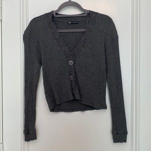 Zara Cropped Cardigan